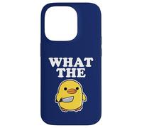 Duck with Knife What The Duck Coque pour iPhone 14 Pro