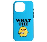 Duck with Knife What The Duck Coque pour iPhone 16 Pro