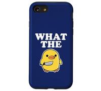 Duck with Knife What The Duck Coque pour iPhone SE (2020) / 7/8