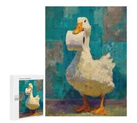 Duck with Toilet Paper Roll Puzzle 500 Pièces Educa Jouet en Bois Cadeau Unique Décoration Intérieure Jeu Éducatif Challenge Toy Adultes Et Enfants À Partir De 14 Ans 500 PCS