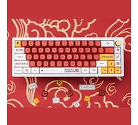 DucKey Capuchon De Clé Evangelion PBT, MA Profil Japonais Anime EVA Keycap pour Le Clavier Mécanique (Color : 02)