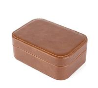 DucKey Étui Magnétique for Écouteurs, Câble for Casque Boîte De Rangement Portable Sac for Casque HiFi IEM Filaire for TIN T4 T2 T3 P1 C12 ZS10 AS16 (Color : Premium Brown)