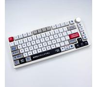 DucKey Evangelion Keycap Set, EVA 00/01/04/08 PBT Dye-Sub DSA Profile Anime Keycap pour Clavier De Jeu Mécanique À Commutateur MX (Color : EVA-04, Size : DSA)