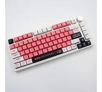 DucKey Evangelion Keycap Set, EVA 00/01/04/08 PBT Dye-Sub DSA Profile Anime pour Clavier De Jeu Mécanique À Commutateur MX (Color : EVA-08, Size DSA)