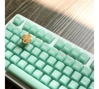 DucKey Keycaps Jade Translucide, 142 Touches/ABS/SA Profile/Doubleshot Keycap pour MX Switch Clavier Mécanique Personnalisé (Color : Jade)