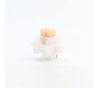 DucKey Outemu Jade Switch, Commutateur MX RGB 5Pin Lubrifié Tactile Linéaire/Cliquant/Silencieux pour Clavier Mécanique (Color : Silent Yellow Jade, Size : 90Pcs)