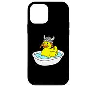 Duckie Casque Viking en Caoutchouc Coque pour iPhone 12 Mini
