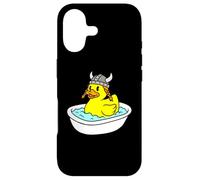 Duckie Casque Viking en Caoutchouc Coque pour iPhone 17