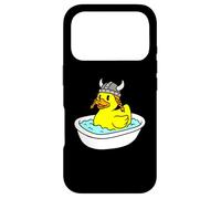 Duckie Casque Viking en Caoutchouc Coque pour iPhone 17 Pro