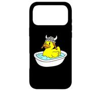 Duckie Casque Viking en Caoutchouc Coque pour iPhone 17 Pro Max