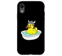 Duckie Casque Viking en Caoutchouc Coque pour iPhone XR