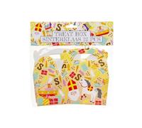 DUCKIEZ 1 lot de 12 boîtes à friandises Sinterklaas. La boîte à friandises est parfaite pour remplir avec des jouets et des bonbons pour toute fête ou événement