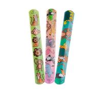 DUCKIEZ Bracelets à bouton-pression pour enfants - Bracelets à bouton-pression pour garçons et filles (jungle, 6, bracelets)
