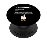 Duckinist Definition Funny Duck Lover T-Shirt Humoristique PopSockets PopGrip Adhésif