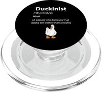 Duckinist Definition Funny Duck Lover T-Shirt Humoristique PopSockets PopGrip pour MagSafe
