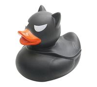 Ducks en Caoutchouc | 3,54 Pouces Ducks Bath Toy | Jeu d'accrochage de Canard pour Le Plaisir du Bain d'halloween, 8,5x9x8cm PVC Black Duck, sûr et Durable pour Les , idéal pour Les décorations