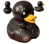 Ducks en caoutchouc, 4 x 2 x 3 canard de danse unique, mini canards d'Halloween en plastique, jouets de bain pour bébé à collectionner, cadeaux créatifs pour le bureau décor la maison vaca