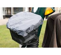 Ducksback Sac/doublure et housse étanches pour panier de scooter de mobilité pratique pour transporter et garder au sec vos courses et autres articles, Noir