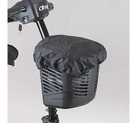 Ducksback Sac/doublure et housse étanches pour un panier avant de scooter de mobilité pratique pour transporter et garder au sec vos courses et autres articles, Noir