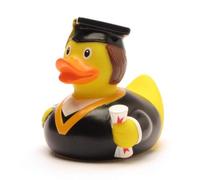 DUCKSHOP Canard de bain académique I L : 7,5 cm - avec porte-clés canard