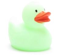 Duckshop Canard de bain Glow in the Dark - Vert - Longueur : 7,5 cm