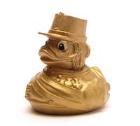 DUCKSHOP Canard de bain Kaiser Franz-Josef - Doré - Longueur : 7,5 cm