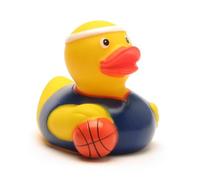Duckshop I Canard de bain Basketball I Canard de bain I L : 8 cm I avec porte-clés canard de bain