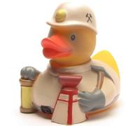 Duckshop I Canard de bain Bergmann Glück auf I Canard de bain minier I Canard couineur L : 8,5 cm I Cadeau Pote de la Ruhr I Cadeau Zone de la Ruhr