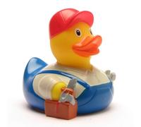 DUCKSHOP I Canard de bain couineur Bricoleur I L : 7,5 cm
