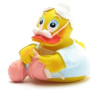 Duckshop I Canard en Caoutchouc Grand-mère I Canard en Caoutchouc - L : 9,5 cm