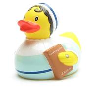 Duckshop l Canard de bain Jane Austen l Canard en caoutchouc - L : 11 cm