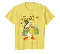 DuckTales Scrooge McDuck T-Shirt, Enfant, Citron, 3 Ans