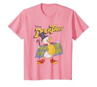 DuckTales Scrooge McDuck T-Shirt, Enfant, Rose, 6 Ans