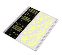 Ducktape 101-11 Ruban Adhésif, à Bricoler et Embellir, Lune, Etoiles Coupures, Brille dans Le Noir