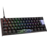 Ducky 4711394394830 Ducky One 2 Pro Mini clavier de jeu, RGB LED - Cherry Silent Red