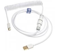 Ducky Coiled Cable - White Edition