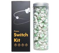 Ducky Kalih Box Jade Switches, mechanisch, 3-Pin, clicky, MX-Stem, 50g - 110 Stück