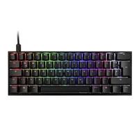Ducky Mecha Mini clavier Jouer USB Allemand Noir