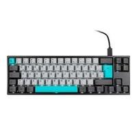 Ducky Miya Pro Moonlight TKL Gaming Clavier pour PC/Mac, MX-Blue, weiße LED G