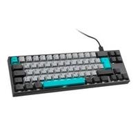 Ducky Miya Pro Moonlight TKL Gaming Clavier pour PC/Mac, MX-Red, weiße LED G