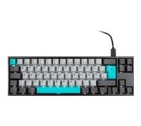 Ducky Miya Pro Moonlight TKL Gaming Clavier pour PC/Mac, MX-Silent-Red, weiße LED