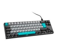 Ducky Miya Pro Moonlight TKL Gaming Tastatur für PC/Mac, MX Red, weiße LED - Dunkelgrau