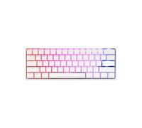 Ducky One 2 Mini - Clavier - backlit - USB-C - AZERTY - Français - commutateur : CHERRY MX RGB Blue - blanc pur