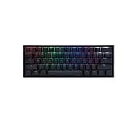 Ducky One 2 Mini - Clavier - backlit - USB-C - AZERTY - Français - commutateur : CHERRY MX RGB Blue - noir