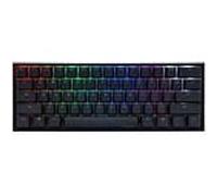 Ducky One 2 Mini - Clavier - backlit - USB-C - AZERTY - Français - commutateur : CHERRY MX RGB Blue - noir Noir G