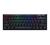 Ducky One 2 Mini RGB - Clavier - backlit - USB-C - AZERTY - Français - commutateur : CHERRY MX RGB Black - noir Noir G