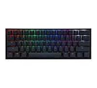 Ducky One 2 Mini RGB - Clavier - backlit - USB-C - AZERTY - Français - commutateur : CHERRY MX RGB Black - noir Noir G