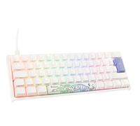 DUCKY One 2 Pro Mini White Edition Gaming Tastatur, RGB LED - Kailh White