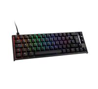 Ducky One 2 TKL-Mini SF 65% Clavier Gamer - Clavier Mecanique avec Commutateurs Cherry MX Speed Silver - RGB - Touches Pbt Double-Shot Et Câble Amovible - Clavier Gaming Mécanique - Allemand Layout