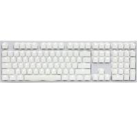 Ducky ONE 2 White Edition - Standard - USB - Commutateur mécanique - Blanc Ducky